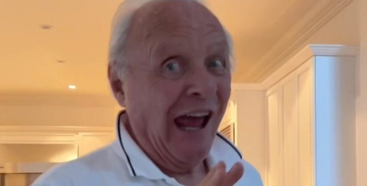 85-летний Энтони Хопкинс порадовал поклонников зажигательным танцем на кухне (видео)