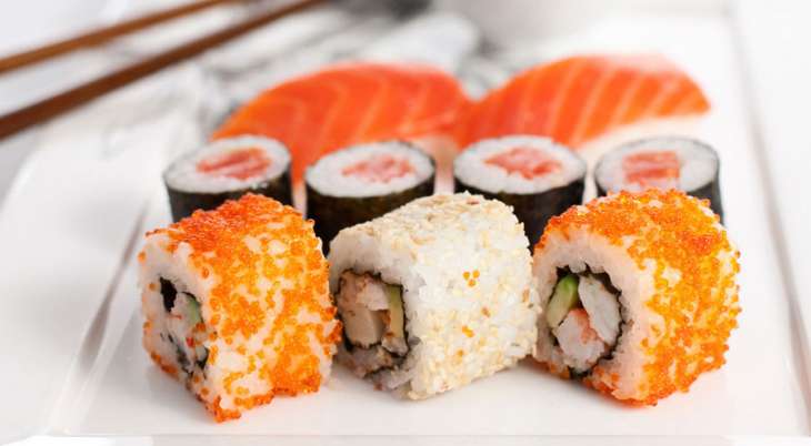Популярные виды суши с доставкой домой