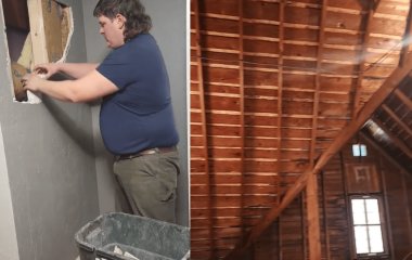 Подружжя випадково знайшло прихований поверх у власному будинку (фото)