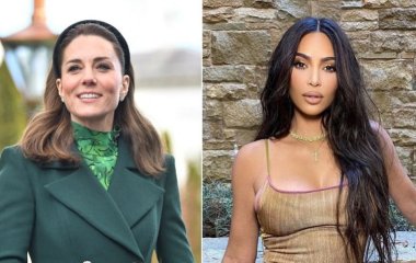 Ким Кардашьян пожаловалась на сравнения с Кейт Миддлтон: «Так противно»