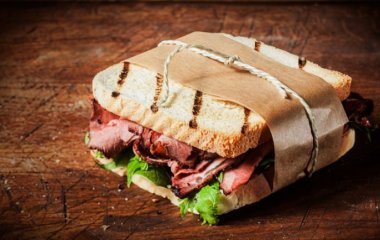 Классический рецепт. Сэндвич с говядиной