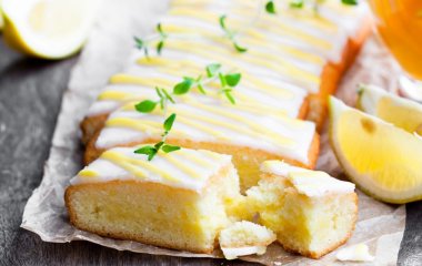 Лимонный пирог с глазурью: рецепт простой и ароматной выпечки