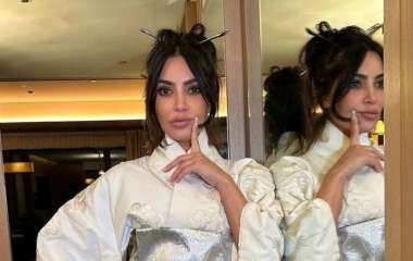 Ким Кардашьян примерила образ гейши (ФОТО)