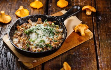 Простые рецепты жульена с курицей и шампиньонами