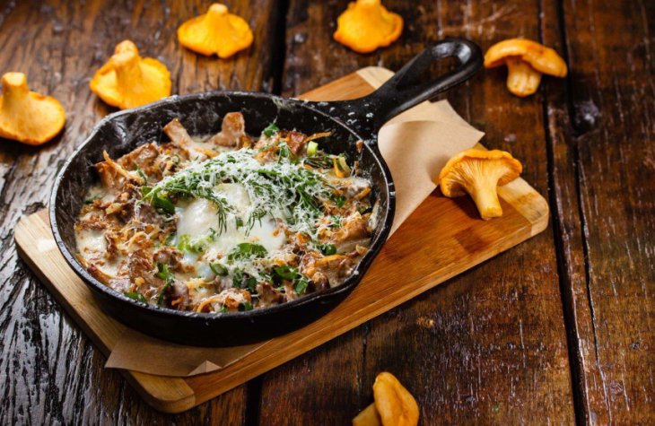 Простые рецепты жульена с курицей и шампиньонами