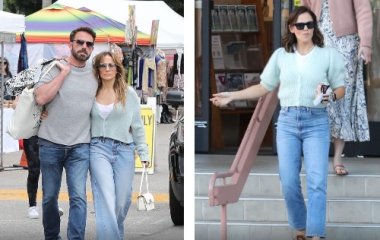 Один на двоих: Дженнифер Гарнер копирует образ Дженнифер Лопес