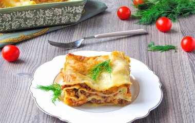 Рецепт вкусной лазаньи дома: готовим из того, что есть на кухне