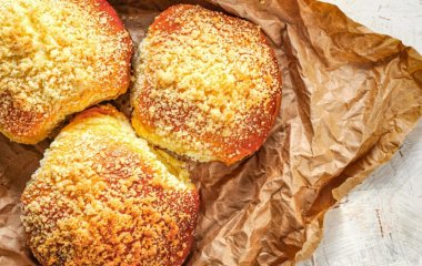 Готовим с детьми, печем булочки панелеты