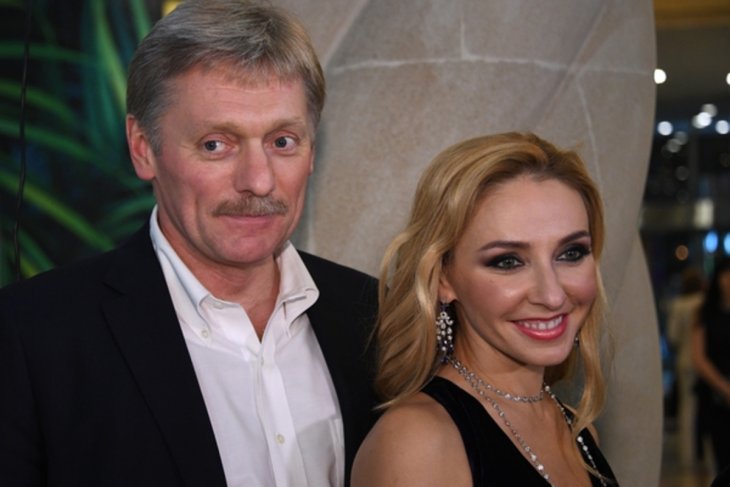 Татьяна Навка и Дмитрий Песков отметили годовщину свадьбы