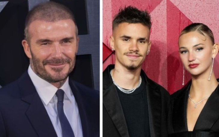 Дэвид Бекхэм прокомментировал отношения своего 21-летнего сына-красавца с моделью