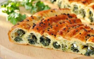 Пирог со шпинатом