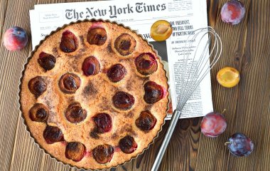 Знаменитый сливовый пирог из The New York Times