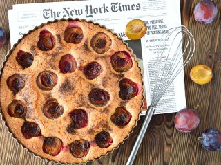 Знаменитый сливовый пирог из The New York Times