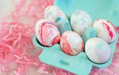 Як пофарбувати яйця на Великдень фломастерами чи маркерами