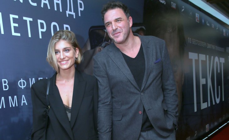 Максим Виторган и Нино Нинидзе на премьере фильма 