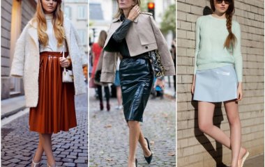 Купить юбку модного дизайна и составить красивый аутфит