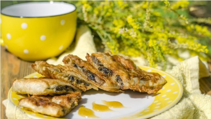 Лаваш с грибами и сыром в кляре: рецепт необычной закуски