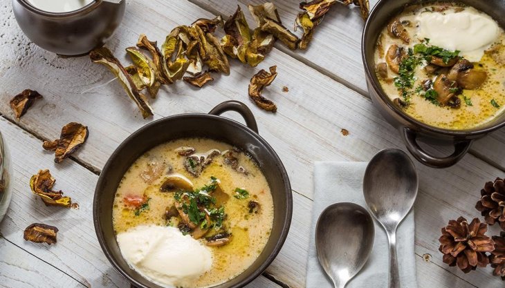 Как приготовить грибную юшку: старинное карпатское блюдо