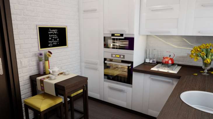 Как стильно и функционально обустроить маленькую кухню?