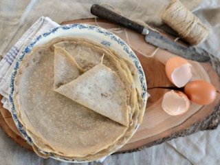 ПП-блины из гречневой муки с куриным паштетом: рецепт от шеф-повара