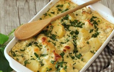 Цвітна капуста, запечена в духовці