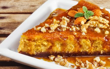 Рецепт приготовления тыквенного пирога с медом