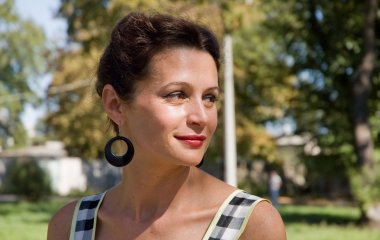 Оксана Фандера отдыхает в Израиле