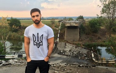 Виталий Козловский прогулялся по Амстердаму