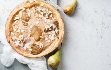 2 простых рецепта грушевого пирога