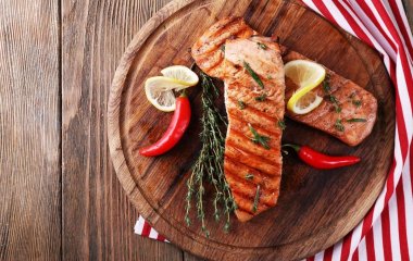 Как приготовить стейки из лосося с имбирем: простой и пошаговый рецепт