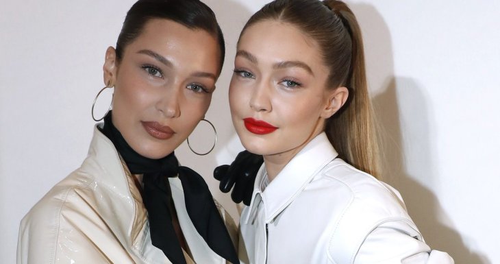 Ирина Шейк, сестры Хадид и Кендалл Дженнер на показе Burberry
