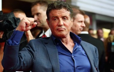 Сильвестр Сталлоне посетил премьеру фильма своего друга Джейсона Стэтхэма