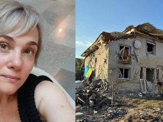 Ведуча Тала Калатай шокувала виглядом повністю знищеного будинку її мами після ворожого 