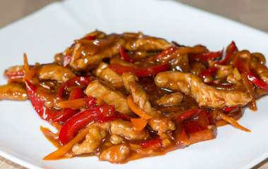 Свинина в кисло-сладком соусе