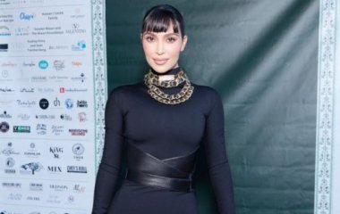 Ким Кардашьян дебютировала с новой прической на благотворительном вечере в Лос-Анджелесе