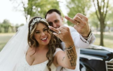 Приемная дочь Эминема вышла замуж и восхитила свадебными кадрами