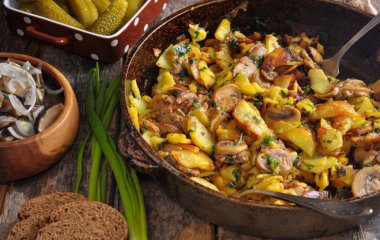 Тонкости приготовления жареного картофеля на сковороде