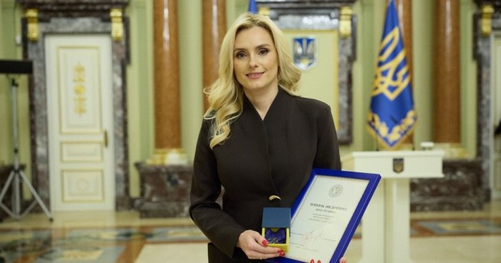 Ірина Федишин отримала особливу нагороду від президента та зворушила заявою