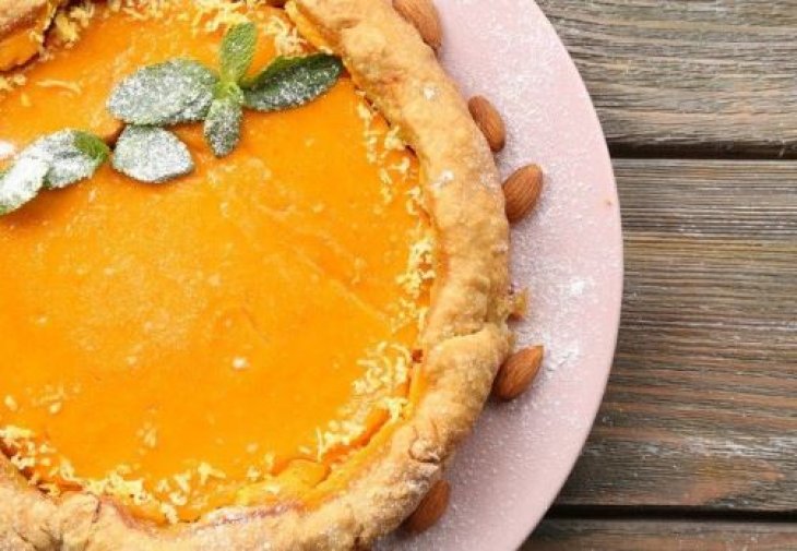 Американский пирог с жаренной тыквой