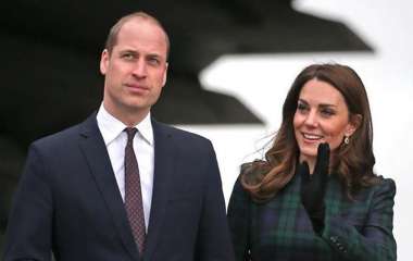 Кейт Миддлтон и принц Уильям посетили Уэльс