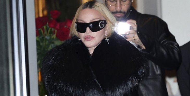 Мадонна показала готический образ в Милане