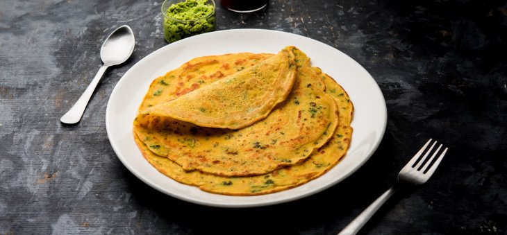 Нутовый омлет: рецепт традиционного индийского блюда