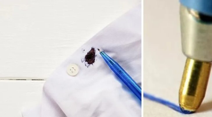 Как вывести пятна от ручки на одежде с помощью молока: интересный способ