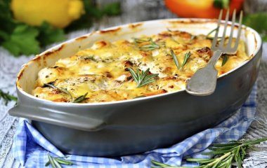 Идеальный ужин в пост: картофельная запеканка с грибами