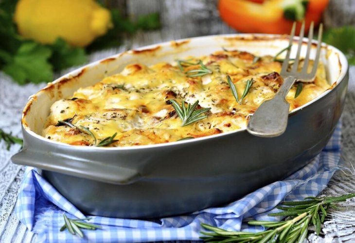 Идеальный ужин в пост: картофельная запеканка с грибами