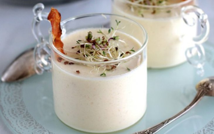 Панна котта с пармезаном