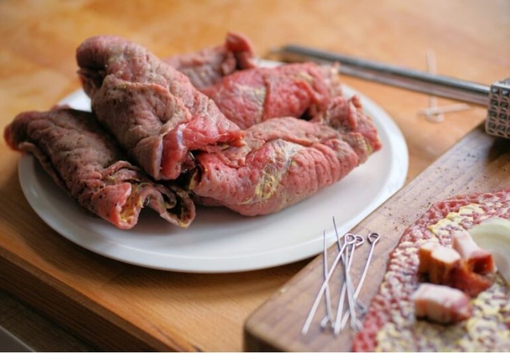 Рецепт немецких мясных рулетиков