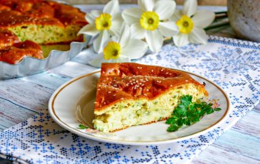 Быстрый заливной пирог: рецепт вкусной выпечки