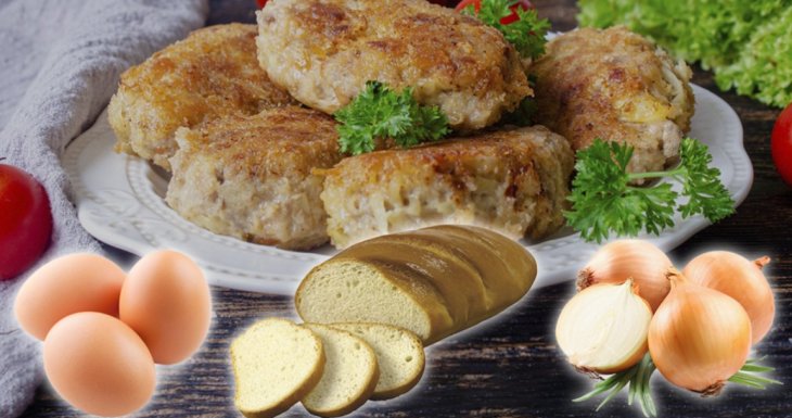 Почему в котлеты нельзя добавлять хлеб, лук и яйца: ответ вас удивит