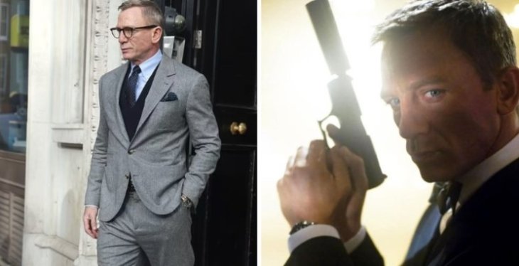 Дэниел Крейг в новом образе вызвал бурную реакцию у поклонников